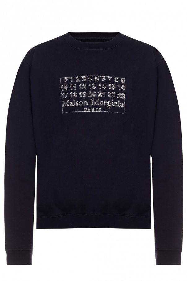 Maison Margiela Logo-embroidered sweatshirt | Men's Clothing | Vitkac